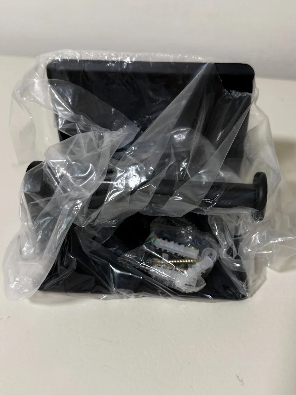 Adhesive Toilet Paper Holder with Phone Shelf Wall Mount Stainless Steel Black
